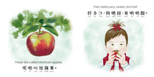 Load image into Gallery viewer, Jojo goes Apple Picking (Cantonese &amp; English) Board Book *LIMITED STOCK*