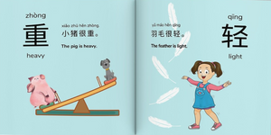 Let's Learn Opposite Words (Mandarin & English) Softcover Book