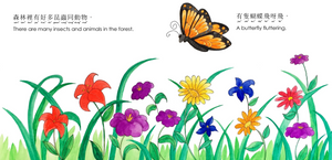Who's in the Forest (Cantonese & English) Softcover Book + Flashcards *PRE-ORDER*
