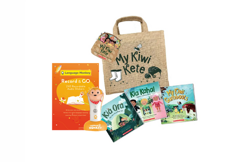 Record & GO Box Set + My Kiwi Kete Bag of Books Bundle