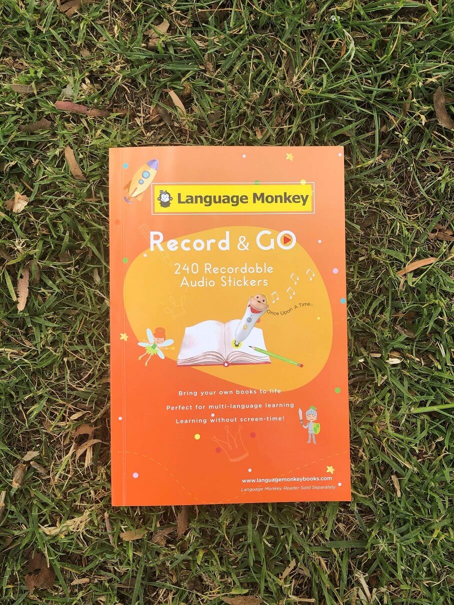 Cover of Record & Go record your own audio on your own books to make them bilingual